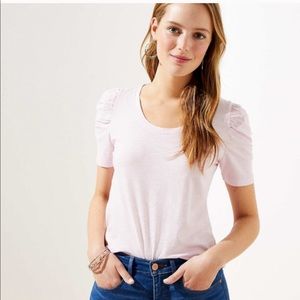 NWT Loft Small “Vintage Cinched Sleeve” Tee